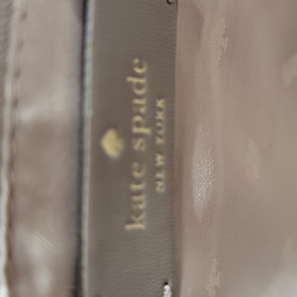 Kate Spade S362 Large Nylon Tote. Light Beige / Greige / Taupe. Used Condition. - Picture 14 of 16